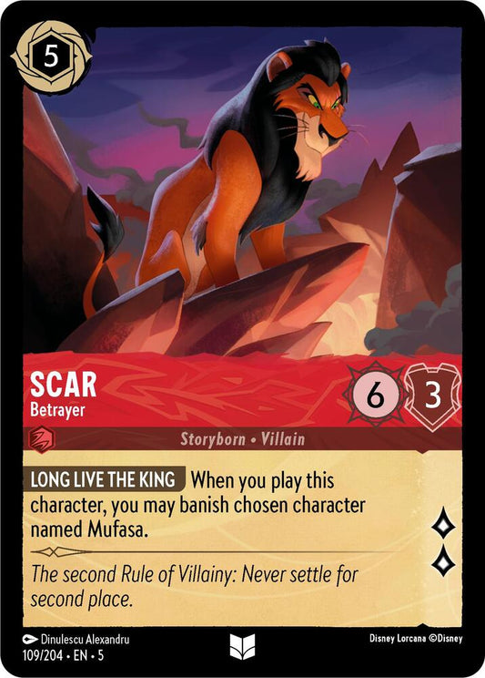 Disney Lorcana - Scar - Betrayer - Shimmering Skies (5)