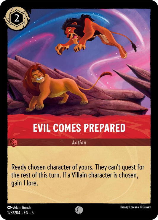 Disney Lorcana - Evil Comes Prepared - Shimmering Skies (5)