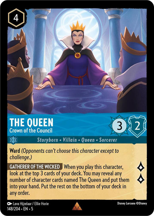 Disney Lorcana - The Queen - Crown of the Council - Shimmering Skies (5)