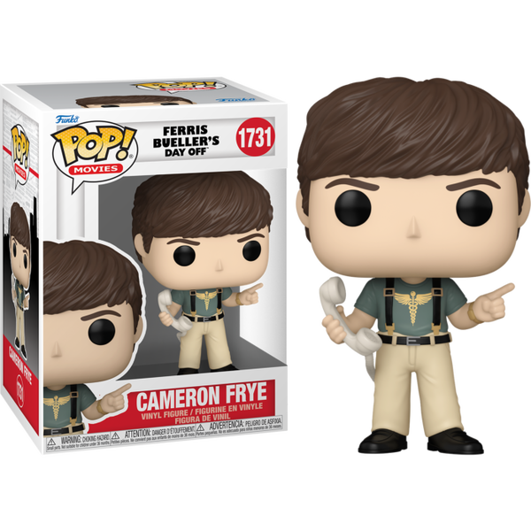 Funko Pop! Ferris Bueller’s Day Off : Cameron Frye 1731 + Pop Protector