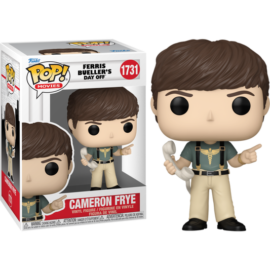 Funko Pop! Ferris Bueller’s Day Off : Cameron Frye 1731 + Pop Protector