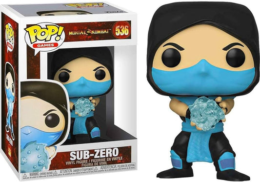 Funko Pop! Mortal Kombat Sub-Zero 536 + Free Protector