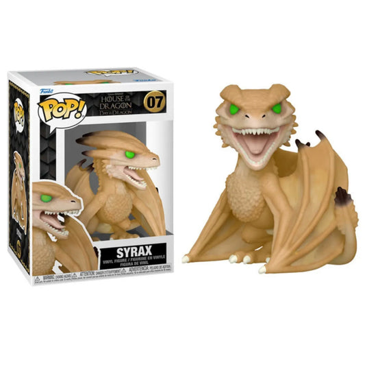 Funko Pop! Game of Thrones House of the Dragon Day of the Dragon Syrax 07 + Free Protector