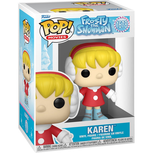 Funko Pop! Frosty The Snowman - Karen 1678 + Free Protector