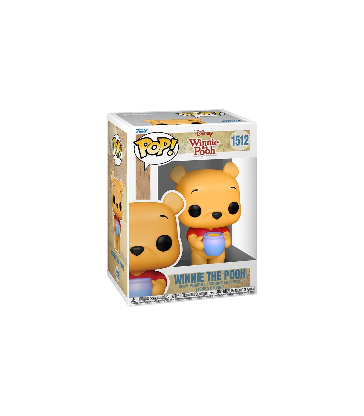 Funko Pop! Disney Winnie The Pooh 1512 + Free Protector