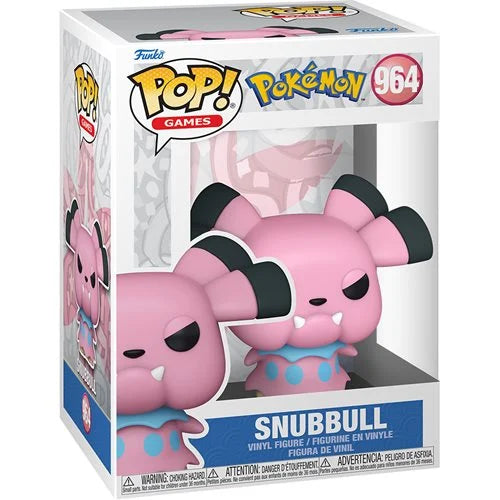 Pokemon Snubbull Funko Pop! Vinyl Figure #964 + PoP Protector