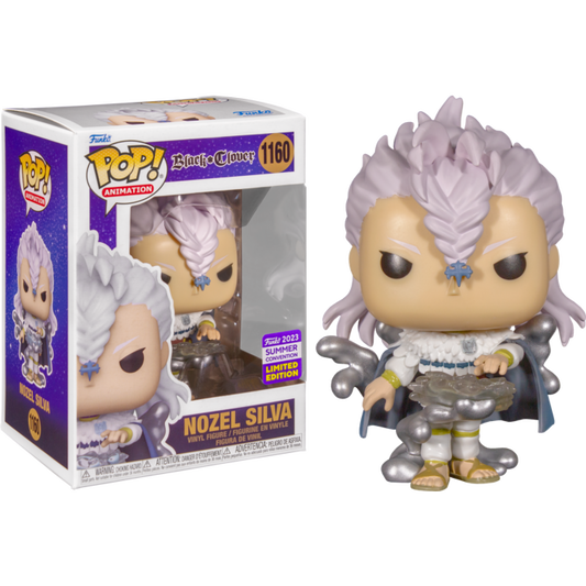 Funko Pop! Black Clover Nozel Silva 1160 2023 Summer Convention Exclusive + Free Protector
