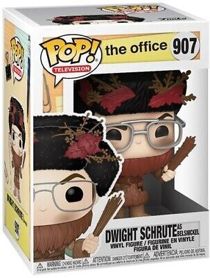 Funko Pop! The Office Dwight Schrute as Belsnickel 907 + Pop Protector