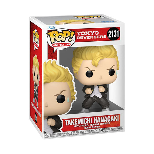 Funko Pop! Tokyo Revengers - Takemichi Hanagaki 2131 Figure + Pop Protector