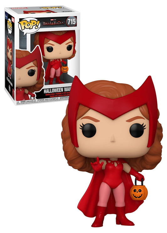 Funko Pop! Marvel Studios WandaVision - Wanda (Halloween) 715 + Free Protector