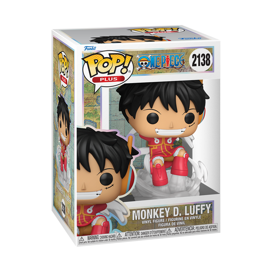 Funko Pop! One Piece - Monkey D. Luffy 2138 Figure + Pop Protector