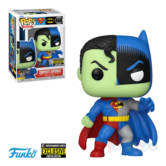 Funko Pop! Superman and Batman: Composite Superman 468 + Free Protector