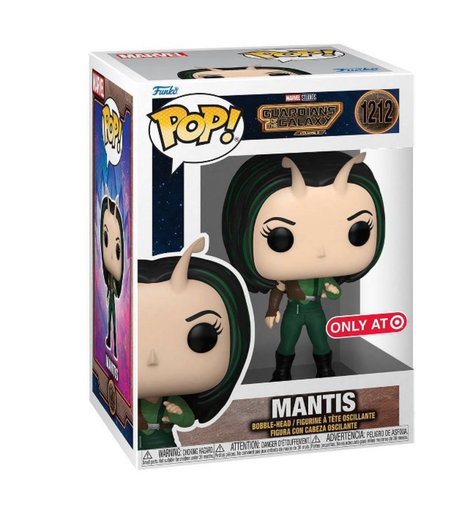 Funko Pop! Marvel Guardians of the Galaxy Volume 3  - Mantis 1212 Target Exclusive + Fred Project