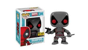 Funko POP! Marvel Universe #20 - Deadpool (Grey) Hot Topic Exclusive + PROTECTOR!