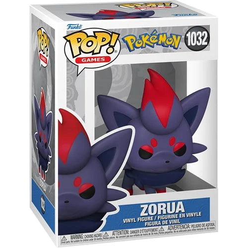 Preorder Pokemon Zorua Funko Pop! Vinyl Figure #1032 + PoP Protector