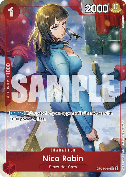 One Piece TCG! Nico Robin (Full Art) - Premium Booster -The Best- (PRB-01)