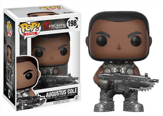 Funko Pop! Gears of War Augustus Cole 198 (VAULTED) + Free Protector