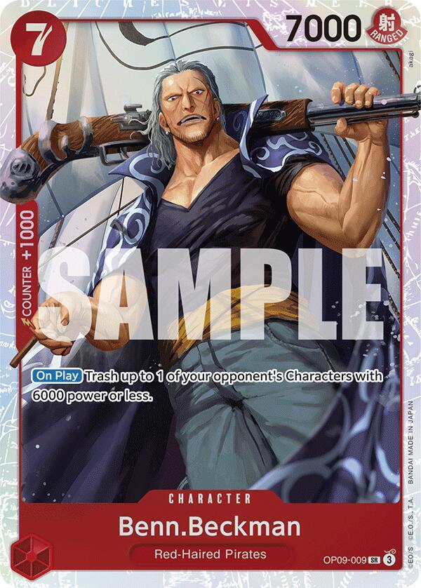One Piece TCG! Benn.Beckman - Emperors in the New World (OP09)