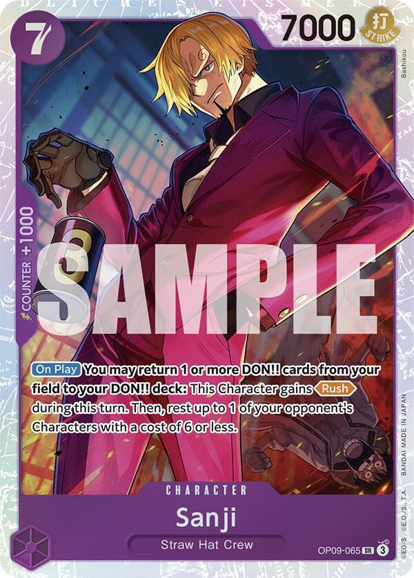 One Piece TCG! Sanji (065) - Emperors in the New World (OP09)