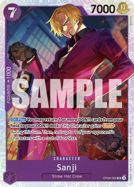 One Piece TCG! Sanji (065) - Emperors in the New World (OP09)