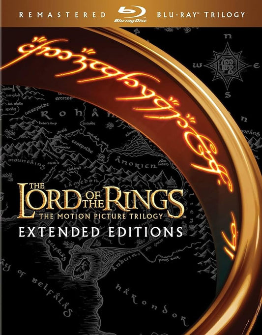 The Lord of the Rings Motion Picture Trilogy (Extended Edition) Remastered Blu-Ray Trilogy