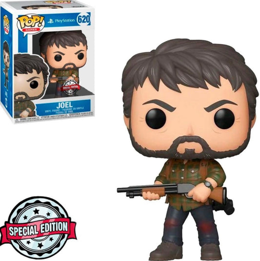 Funko Pop! PlayStation - Joel 620 Special Edition + Free Protector (VAULTED)
