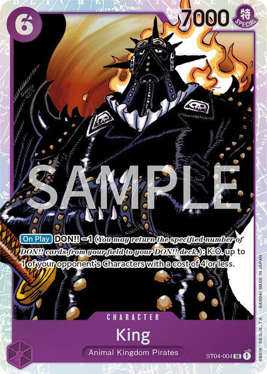 One Piece TCG! King - Revision Pack Cards (OPRP)