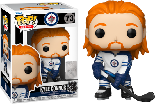 Funko Pop! NHL Hockey Winnipeg Jets Kyle Connor 73 + Free Protector