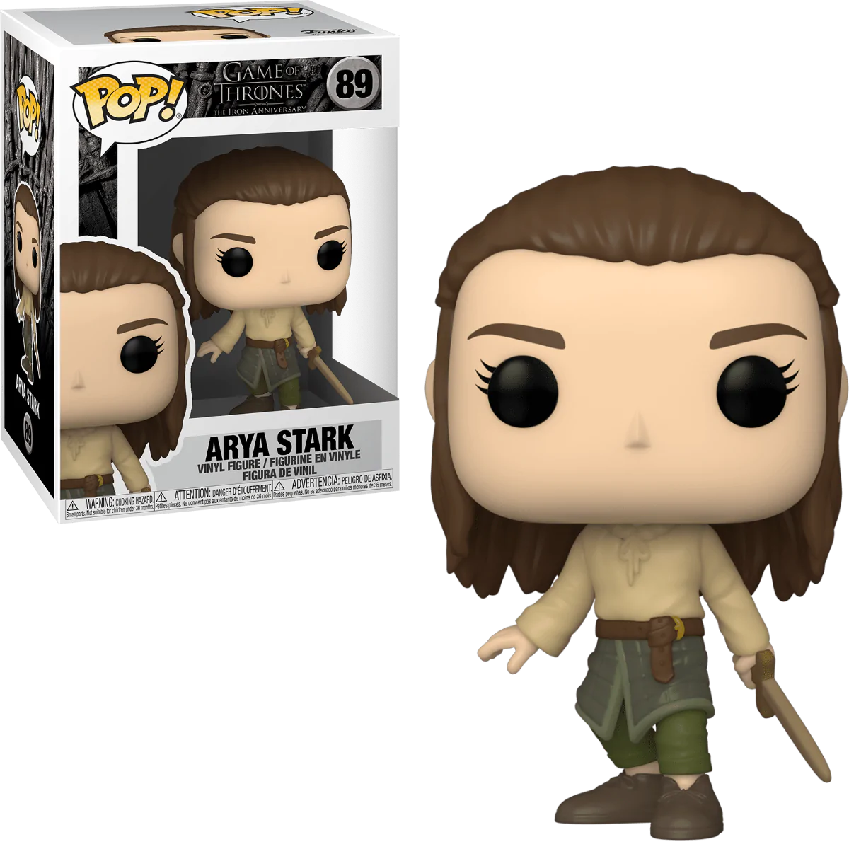 Funko Pop! Game of Thrones The Iron Anniversary- Arya Stark 89 + Free Protector