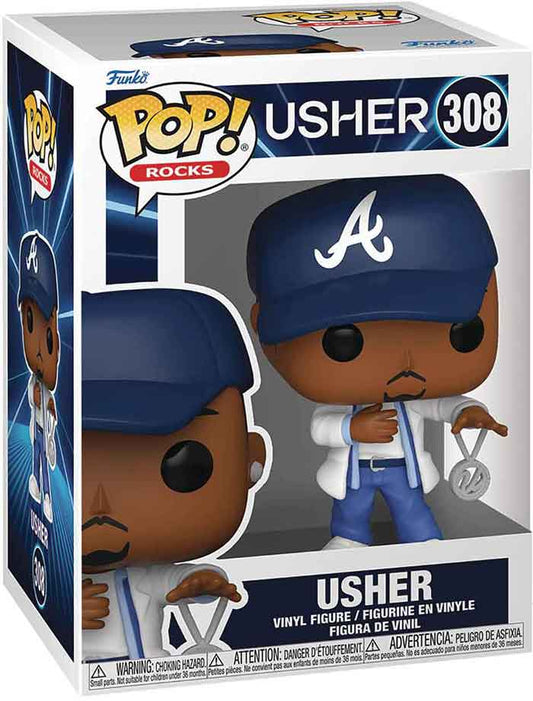 Funko Pop! Rocks: Usher 308 + Free Protector