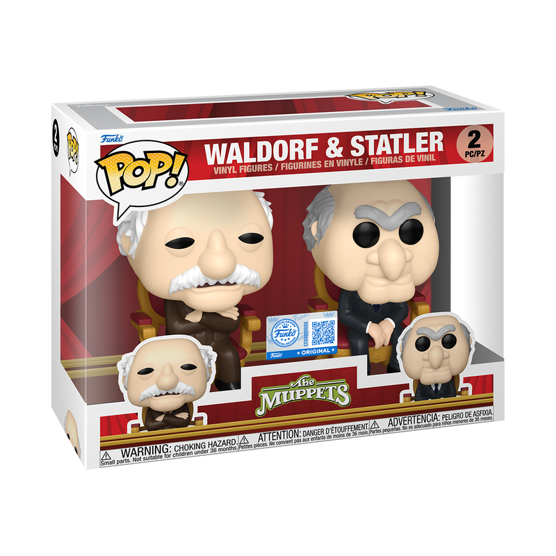 Funko Pop! The Muppets - Waldorf & Statler 2 Pack Funko Special Edition Figure