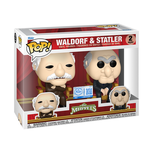 Funko Pop! The Muppets - Waldorf & Statler 2 Pack Funko Special Edition Figure