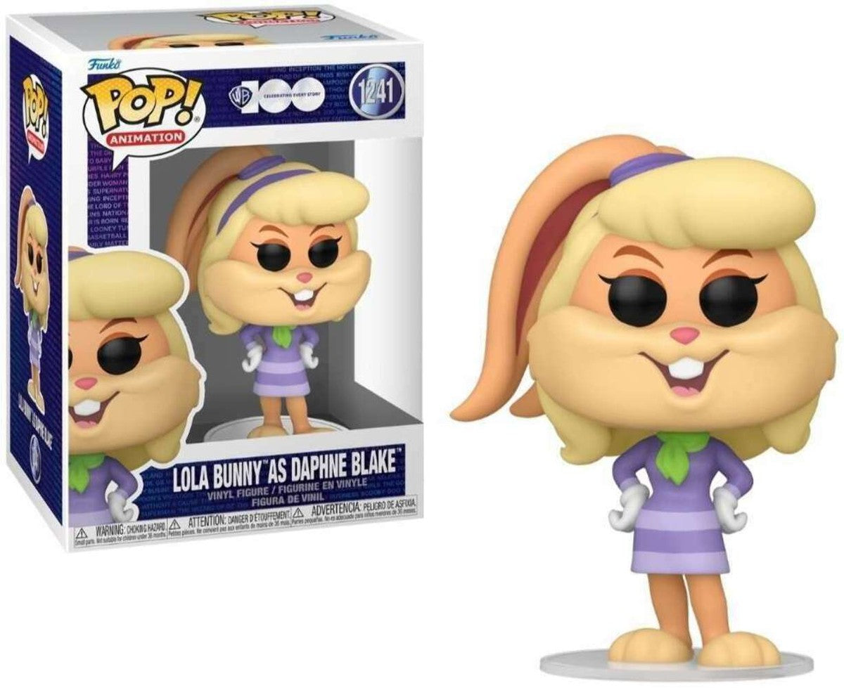 Funko Pop! Warner Bros. Lola Bunny as Daphne Blake 1241 Figure + Pop Protector