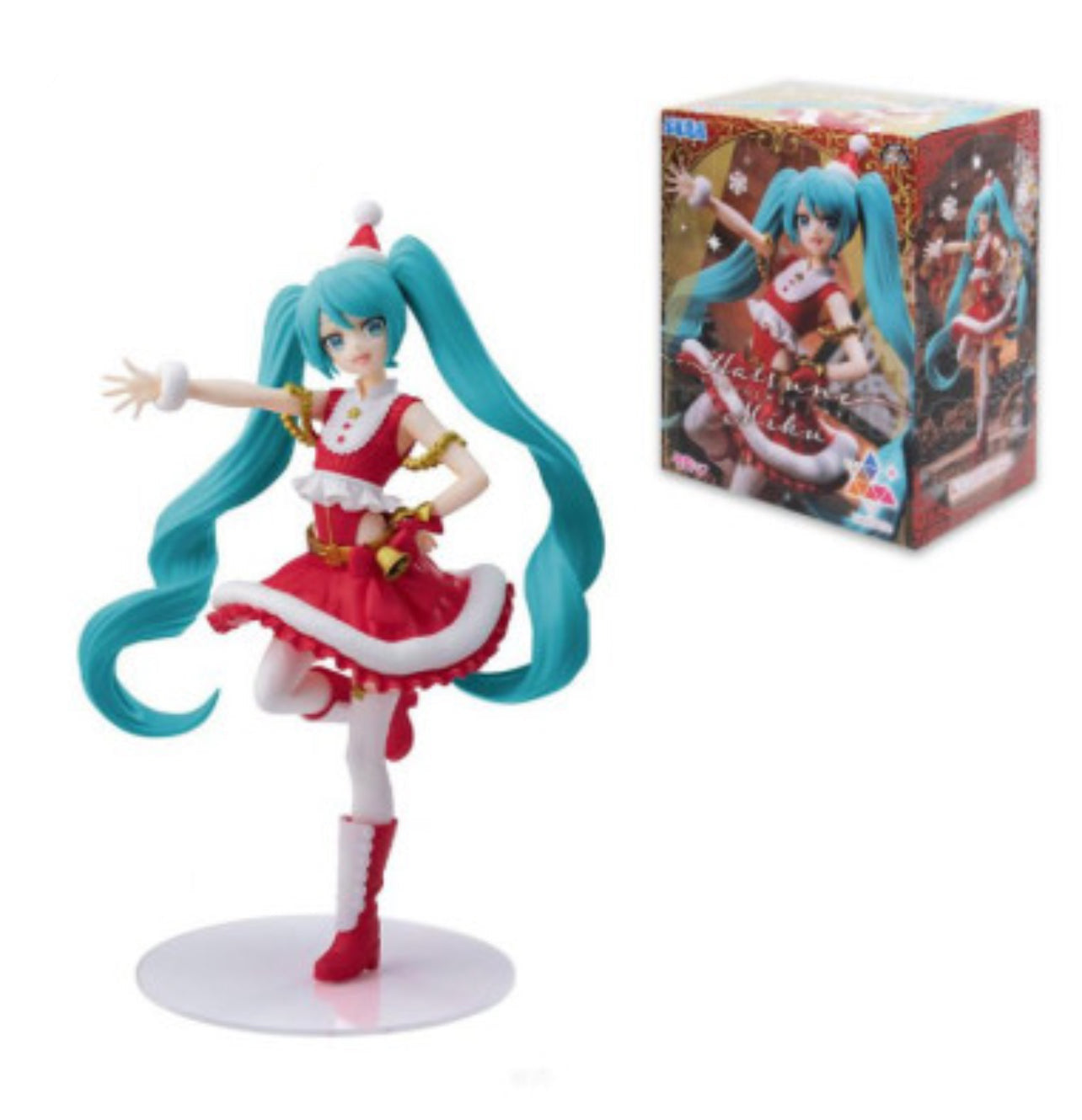 Hatsune Miku Christmas 2023 Statue Figure SEGA Luminasta Prize Vocaloid From Japan *New In Box*