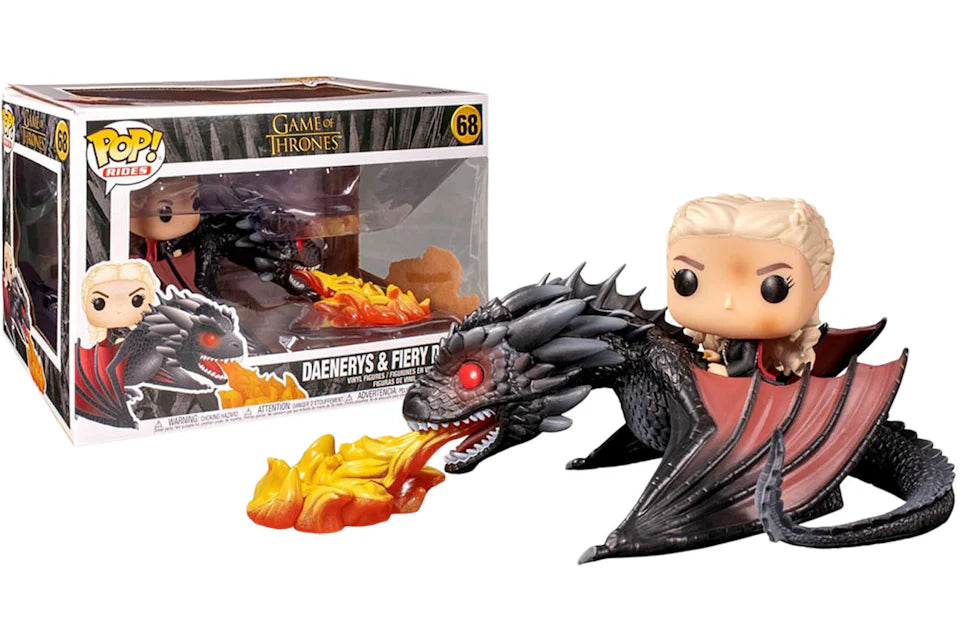 Funko Pop! Rides: Game of Thrones - Daenerys & Fiery Drogon 68