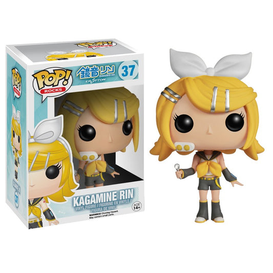 Funko Pop! Crypton Kagamine Rin 37 + Free Protector (slight box ware)