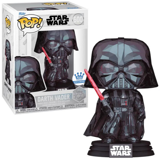 Funko Pop! Disney 100 Star Wars Darth Vader 600 Funko Shop Exclusive + Free Protector