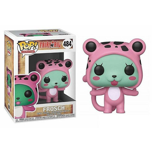 Funko Pop! Fairy Tail - Frosch 484 (VAULTED) + Free Protector
