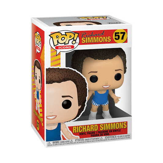 Funko Pop! Richard Simmons 57 Figure + Pop Protector