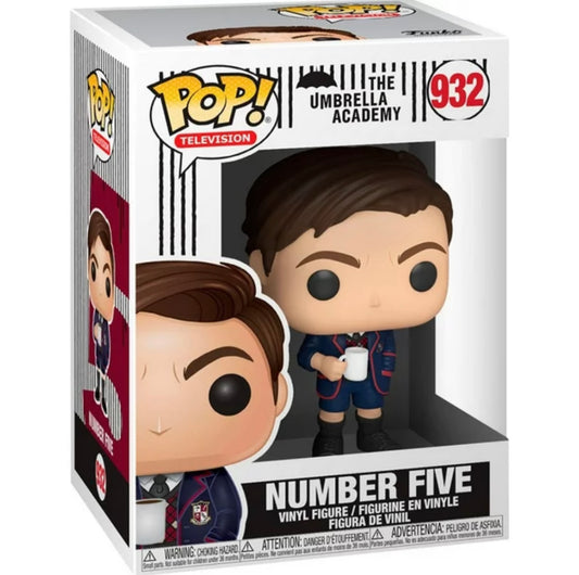 Funko Pop! The Umbrella Academy Number Five 932 + Free Protector