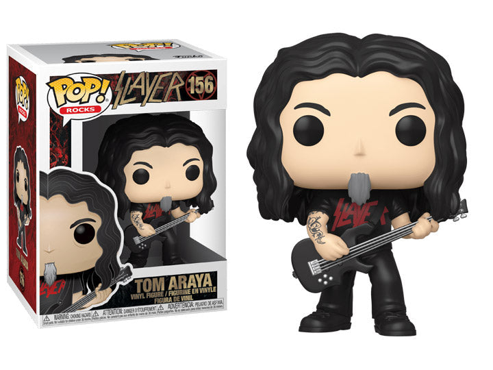 Funko Pop! Slayer Tom Araya 156 (VAULTED) + Free Protector