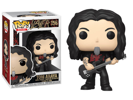 Funko Pop! Slayer Tom Araya 156 (VAULTED) + Free Protector