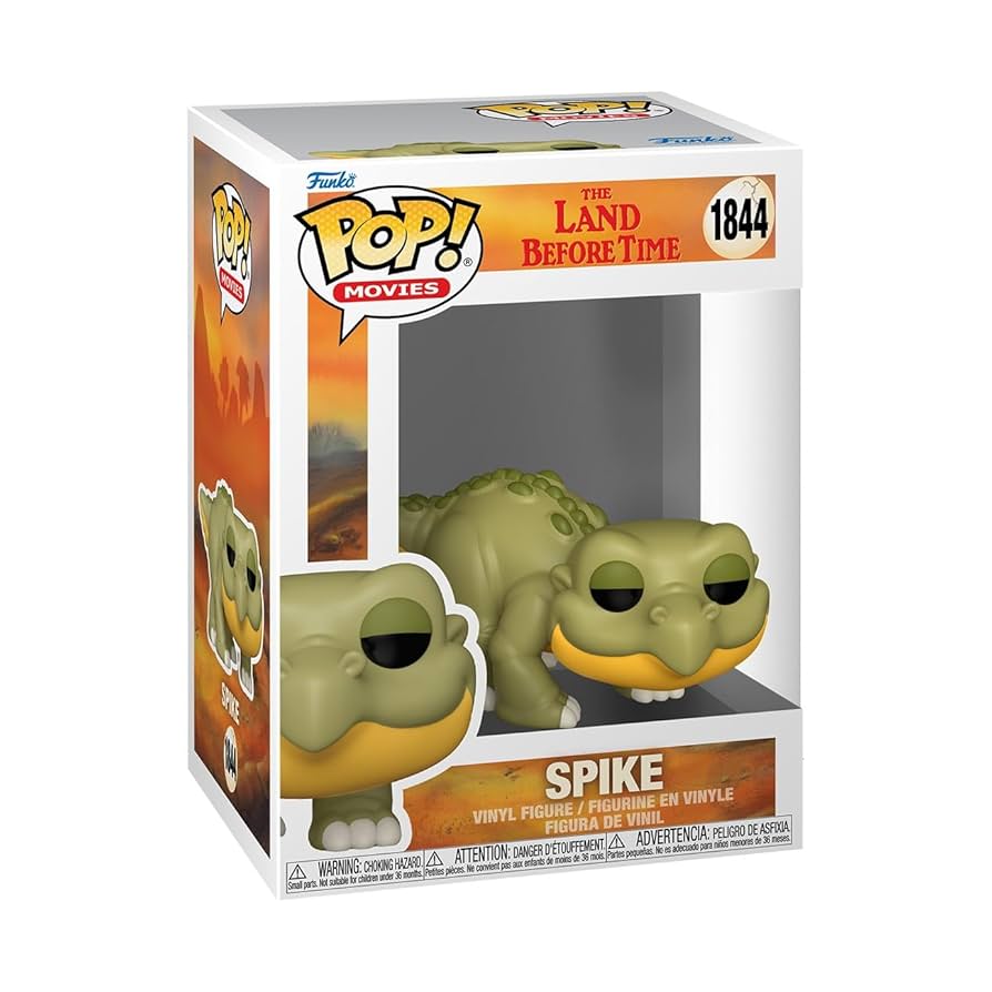 Funko Pop! The Land Before Time - Spike 1844 Figure + Pop Protector