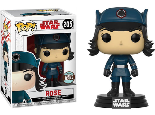 Funko Pop! Star Wars - Rose 205 Funko Specialty Series Exclusive + Pop Protector