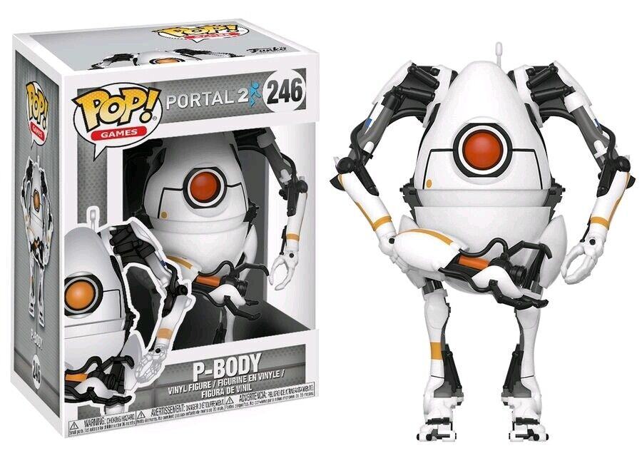 Funko Pop! Portal 2 : P-Body 246 + Pop Protector