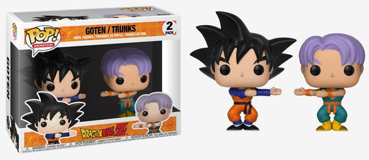 Funko Pop! Dragon Ball Z Goten / Trunks 2 Pack Funimation 2018 Exclusive + Free Protector