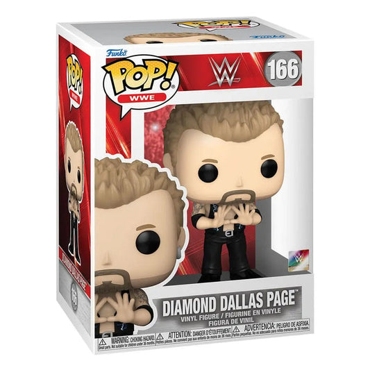 Funko Pop! WWE Diamond Dallas Page 166 + Free Protector