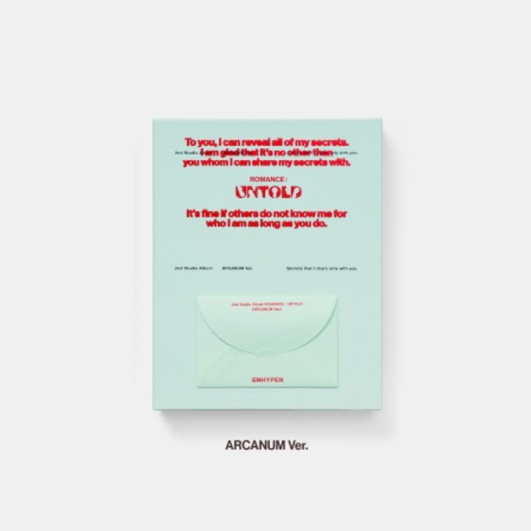 K-POP ENHYPEN - ROMANCE : UNTOLD ALBUM (3 VERSIONS)