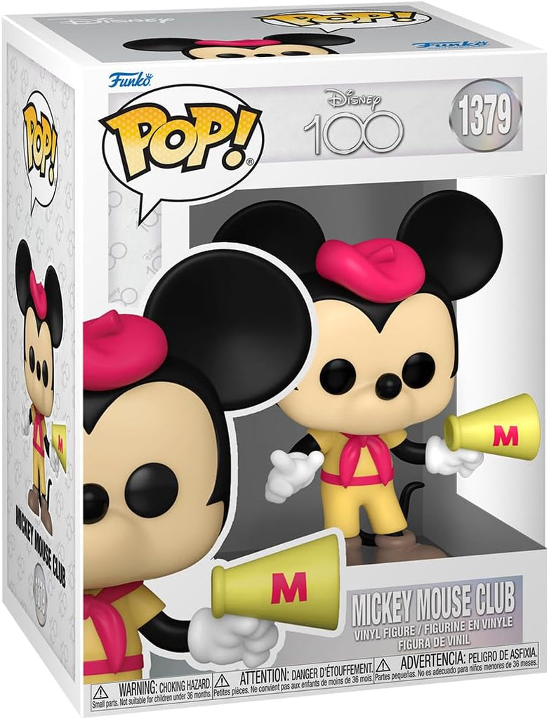 Funko Pop! Disney 100 Mickey Mouse Club 1379 + Free Protector
