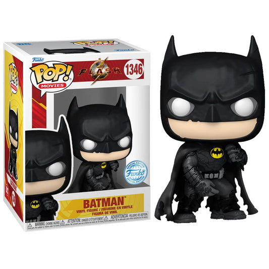 Funko Pop! DC Flash : Batman 1346 Funko Special Edition + Pop Protector